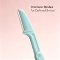 thumbnail image 6 of EXLEAF 2026 New 12 Pcs Eyebrow Razor Precision Eyebrow Trimmer Eyebrow Trimmer Easy Use Portable Tool for Eyebrows Face Style2, 6 of 7
