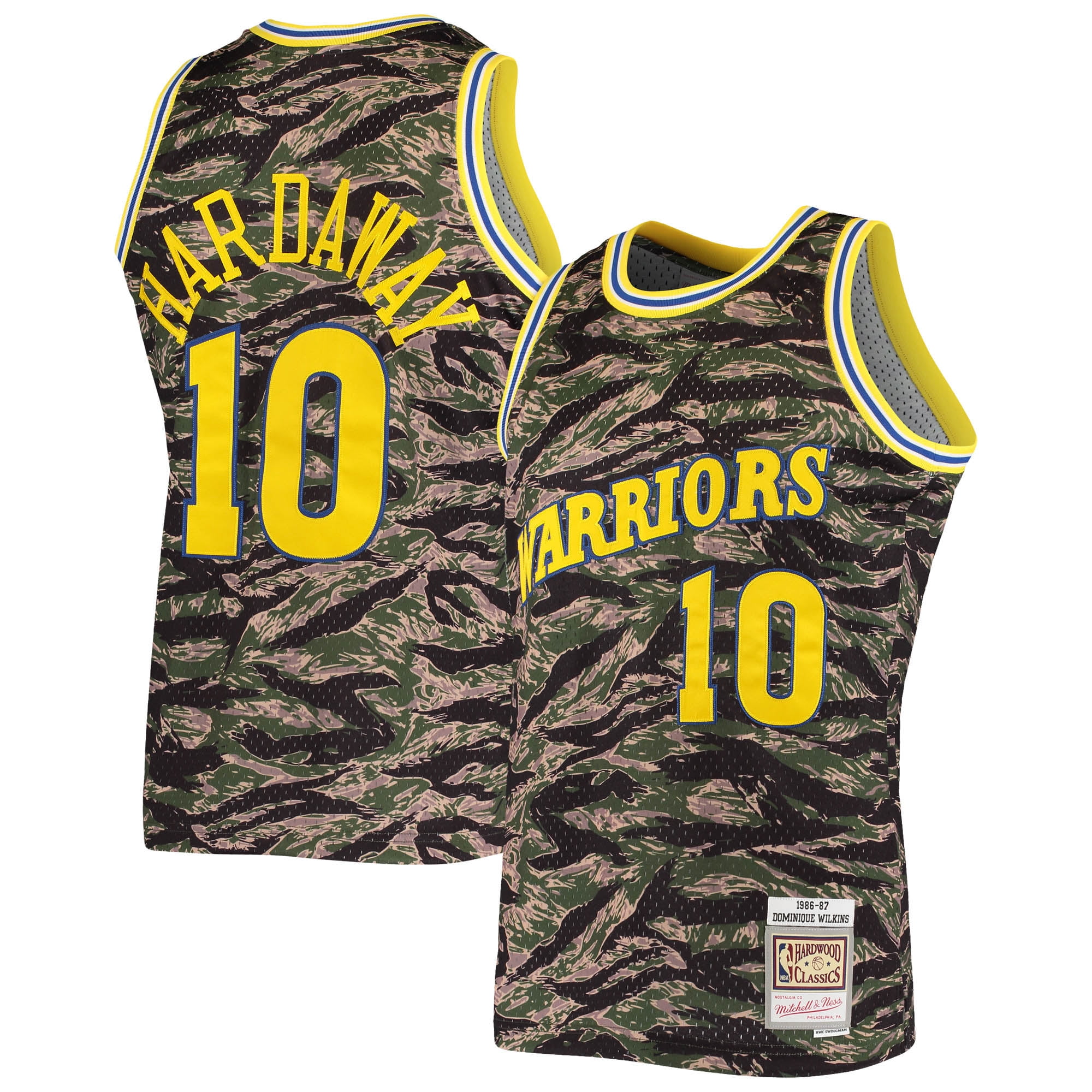 tim hardaway golden state warriors jersey