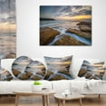 thumbnail image 4 of Designart Bright Sydney Coastline View - Seascape Throw Pillow - 18x18, 4 of 5