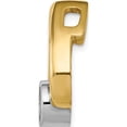 thumbnail image 2 of 14K Yellow Gold 14Ky Teardrop 5mm Diamond Chain Slide Mtg (19 X 13) Made In United States xs1194, 2 of 5