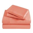 thumbnail image 2 of Superior Modal From Beechwood Lightweight Sheet Set, California King, Coral, 2 of 9