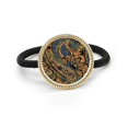 thumbnail image 1 of Classical Lotus Fish Pattern Silver Metal Hair Tie And Rubber Band Headdress, 1 of 3