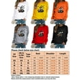 thumbnail image 2 of Frontwalk Women Sweatshirt Long Sleeve Pullover Crew Neck Sweatshirts Ladies Loose Fit Jumper Tops Pumpkin Print Black M, 2 of 2
