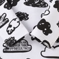 thumbnail image 4 of SYNPOS Clouds Romper Black Pants Hat Baby Boys Long Sleeve 3PCS Outfits, 4 of 8
