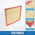 thumbnail image 3 of Filtro de aire de cabina No.13717571355 Filtro de aire del motor para BMW 530i L4 2.0L 2018 para BMW 535i L6 3.0L, 3 of 7