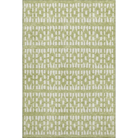 Dalyn Rugs Premium Machine Washable Mayfield AMF963 Aloe 9' x 12' Rug