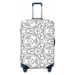BagSave M, custom luggage cover, white, AP716532