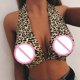 thumbnail image 4 of Gibobby Lencería sexy de mujer tanga Día de San Valentín Mujeres Push Leopard Lencería Ropa interior Calzoncillos Sexy Up Vendaje Sujetador deportivo(Multicolor, XL), 4 of 5