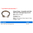 thumbnail image 2 of Exhaust Clamp - Compatible with 2004 - 2007 Ford F-350 Super Duty 6.0L V8 2005 2006, 2 of 2