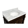 thumbnail image 5 of Westminster 36" Bathroom Vanity with Chocolate Cabinet and Carrara Marble Top, 5 of 7