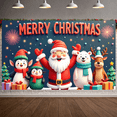 thumbnail image 6 of Festive Design Merry Christmas Banner Holiday Decoration for Christmas Party Home Decor Holiday Celebration, 6 of 9