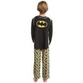 thumbnail image 4 of DC Comics Justice League Batman Big Boys Pullover Pajama Shirt and Pants Sleep Set Toddler to Big Kid, 4 of 5