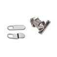 thumbnail image 1 of RV Designer Cylindre de Serrure L447 pour Compartiment de VR; Serrure Combo à Came à Pouce Non Verrouillable; 7/8 Pouce; Économique; avec Came Droite et Déportée; Montage en Caoutchouc de Silicone; Simple, 1 of 4