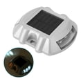 thumbnail image 4 of Luces de carretera solares Jadeshay 2 piezas 6 LED Luces solares de jardín de tierra Luces de postes de carretera, 4 of 8