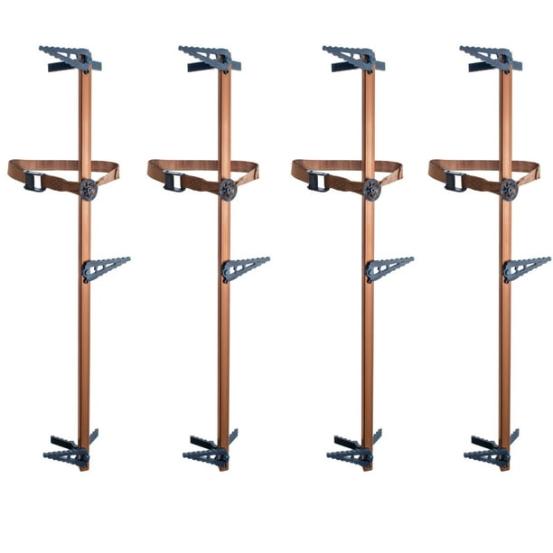 Lone Wolf Treestands Climbing Stick 4 Piece, Pivoting Bracket, Quiet