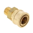 thumbnail image 4 of bedienty Female to 3/8 Male Socket Brass Connect Fitting Quick Pressure Washer, 4 of 6