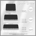 thumbnail image 4 of Lann's Linens Polyester Tablecloth - 60" x 102" Rectangular - Black, 4 of 8