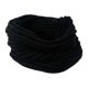 thumbnail image 1 of Mujer invierno cálido un círculo tejido mezcla de lana capucha bufanda chal pañuelo grueso (negro), 1 of 7
