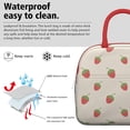 thumbnail image 3 of Lunch Bag Lunch Box for Women Reusable Insulated Lunch Bags,Water-Resistant Fruits Strawberry Pattern Cooler Lunch Tote Bag, Large Capacity for Work Travel Picnic, 3 of 6