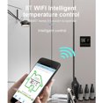 thumbnail image 5 of MH1823S Smart Water Heating Thermostat - AC85-250V, 2.4GHz WiFi, Smart Life App Control, Weekly Programming, Backlit LCD Display, ℃/℉ Switchable, Frost & Overheat Protection, 3A Load, ABS+PC, 5 of 5