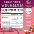 thumbnail image 3 of Apple Cider Vinegar Gummies 1000mg Per Serving - Sugar Free ACV Gummy Vitamins Supplement - Vitamin B12 & B6 for Energy - Digestion, Detox & Cleanse Support, Vegan, Gluten-Free, Non-GMO - 60 Gummies, 3 of 10