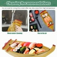 thumbnail image 6 of AEVXKHI Plastic Sushi Boat Serving Plate, Decorative Detachable Sushi Serving Platter for Home Kitchen Restaurant Buffet Party, 6 of 11