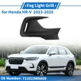 thumbnail image 2 of Parrilla de Luz de Niebla Frontal Derecho No.711023W0A00 Inserciones de Cubierta de Luz de Niebla para Honda HR-V 2023-2025 Negro ABS 1 Pc, 2 of 6
