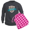 thumbnail image 6 of CafePress - Best Grampy Ever - Men's Long Sleeve Charcoal Pajama Set, 6 of 7