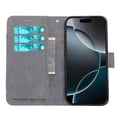 thumbnail image 2 of Applicable To Apple 16 Fengyun Reproduction Nine Card Magnetic Snap Iphone Se4 Mobile Phone Leather Case 14 Mobile Phone Bracket, 2 of 4