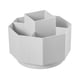 thumbnail image 2 of Soporte organizador de escritorio Sunnimix con 5 ranuras Gris blanco, 2 of 8