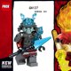thumbnail image 1 of Minifiguras Ninjago Juguetes Emperador De Hielo Ventisca Guerrero Arquero Espada Ninja Maestro Wu General Vex Oro Pyro Serpiente Regalos, 1 of 4