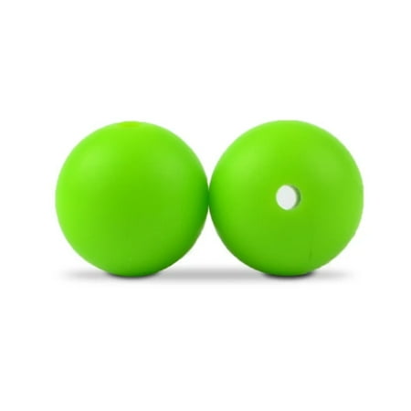 

HNGPNGH 10pcs 19mm Round Shaped Silicone Beads Baby Teether BPA-Free Food Grade Baby Toy DIY Jewelry Necklace Nursing Accessories