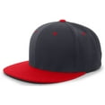 thumbnail image 2 of Pacific Headwear Performance D-Series Flexfit Cap 8D5 Silver S/M, 2 of 2