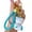 Cyan, variant on Unicorn Pendant Unicorn Keychain Pendant Resin Charm with Braided Rope Colorful School Bag Accessory Magical Unicorn Key Holder Perfect for Kids Girly