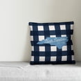 thumbnail image 3 of Creative Products North Carolina Buffalo Check 18x18 Spun Poly Pillow, 3 of 3