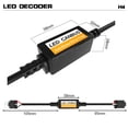 thumbnail image 2 of Pair H4 9003 LED Headlight Decoder Canbus Load Resistor Error Free Anti Flicker, 2 of 4