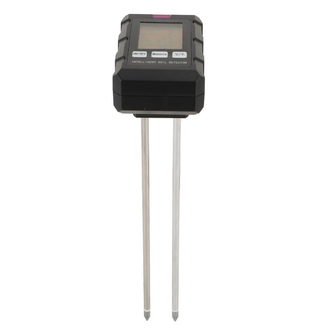 Probador de Humedad de intensidad Solar del suelo, Probador de suelo Digital Sensible a la Luz de Fondo de Abs para el Cuidado de Las Plantas