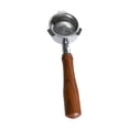 thumbnail image 4 of GROWTH TANK 51mm Bottomless Porta Coffee Porta for Cafe Coffee Lover Kitchen brown handle, 4 of 9