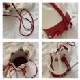thumbnail image 4 of Girls Bucket Bag Creative Fashion Drawstring Multiuse Crossbody Bag Shoulder Bag, 4 of 10