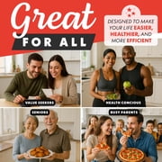 Gourmia French Door 6-Slice Digital Toaster Oven Air Fryer, 19 One-Touch Presets, 24L, Stainless Steel