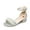 SILVER-GLITTER, variant on Girls Sandals Low Heel Pump Ankle Strap Pearl Dress Flower Wedding Party Shoes for Little Kid/Big Kid