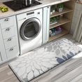 thumbnail image 3 of Blue Floral and Petal Pattern Kitchen Rug Mat,Kitchen Runner Rugs Non Skid Washable,Decorative Kitchen Floor Mats for Kitchen,Sink,Laundry,17"x47.2", 3 of 7
