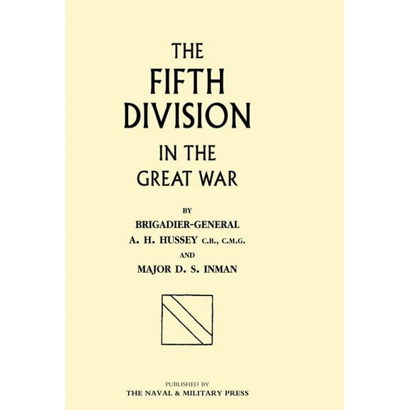 Fifth Division in the Great War, (Hardcover)