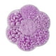 thumbnail image 1 of 2800 piezas de tamaño Sunnimix medias perlas adornos para prendas brillo satinado sueltas para joyería púrpura violeta, 1 of 7