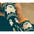 thumbnail image 3 of Women's Here for The Booze Socks Funny Ghost Halloween Party Graphic Novelty Footwear, 3 of 8