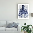 thumbnail image 3 of Trademark Fine Art 'Blue Octopus 3' Canvas Art by Fab Funky, 3 of 3