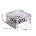 thumbnail image 2 of Cubo De Hielo Solar Luz De Vida Cubo De Hielo A Prueba De Agua Luz De Piso Sin Cableado Luz Solar Cuadrada Subterránea Led Con 4 Cuentas Led Para Jardín De Patio sonducket HA019930-00, 2 of 7