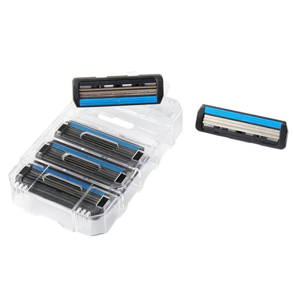 Cuchilla De Repuesto Para Cabezal De Afeitadora Rotativa Doble Manual Para Hombre De 5 Piezas Sunnimix Cabezales de afeitado de repuesto