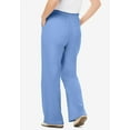 thumbnail image 2 of Woman Within Plus Size Petite 7-Day Knit Wide-Leg Pant, 2 of 6