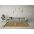 thumbnail image 3 of Ahgly Company Indoor Round Abstract Brown Contemporary Area Rugs, 8' Round, 3 of 4